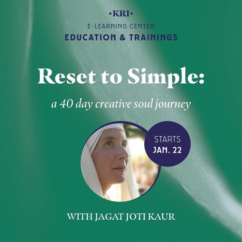 Reset to Simple: A 40 Day Creative Soul Journey